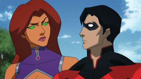 dcamu nightwing and starfire|young justice starfire.